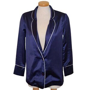 Ecru Studios Satin Blazer